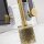 Wandlampe Metall Glas E27 H: 42,1 cm in Messing Vintage