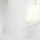 Wandlampe Metall Glas E27 H: 42,1 cm in Messing Vintage