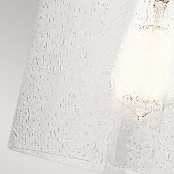 Wandlampe Glas Metall E27 42,1 cm hoch DEIRA