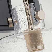 Wandlampe Glas Metall E27 42,1 cm hoch DEIRA