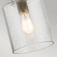 Hängeleuchte Glas 18 cm breit H: max. 141,6 cm...