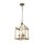 Pendelleuchte Metall 30,5 cm breit H: max. 246,4 cm 3x E14