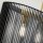 Pendelleuchte Schwarz Messing B: 101,6 cm 5x E27 Metall