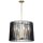 Pendelleuchte Metall D: 66 cm H: max. 155 cm rund 6x E14