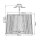 Pendelleuchte Metall D: 66 cm H: max. 155 cm rund 6x E14