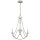 Kronleuchter Shabby Chic Ø 48,3 cm H: max. 216 cm Grau antik