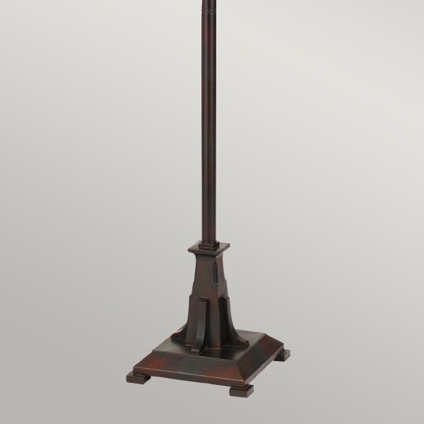 Stehlampe Tiffany Stil 157,8 cm hoch Zugschalter 2x E27