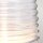 Tischlampe Stoff Glas 64,3 cm beleuchteter Fuß mit LED GU10