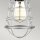 Deckenlampe klein Metall Ø 14,5 cm in Chrom poliert Vintage