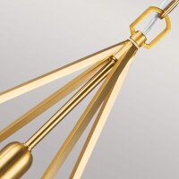 Hängeleuchte E27 H: max. 226,4 cm verstellbar Metall...