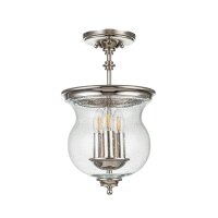 Deckenlampe Metall Glas &Oslash; 25,4 cm H: max. 1,4 m verstellbar