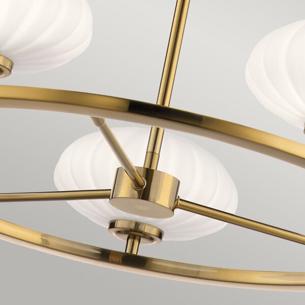 Kronleuchter Badezimmer LED G9 IP44 Ø 71,1 cm rund 3000 K