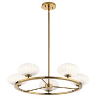 Kronleuchter Badezimmer LED G9 IP44 Ø 71,1 cm rund...