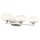 Badezimmerlampe Wand Metall Glas 63,5 cm breit IP44 G9 LED