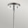 Deckenlampe Badezimmer IP44 Chrom Weiß Ø 71 cm verstellbar LED