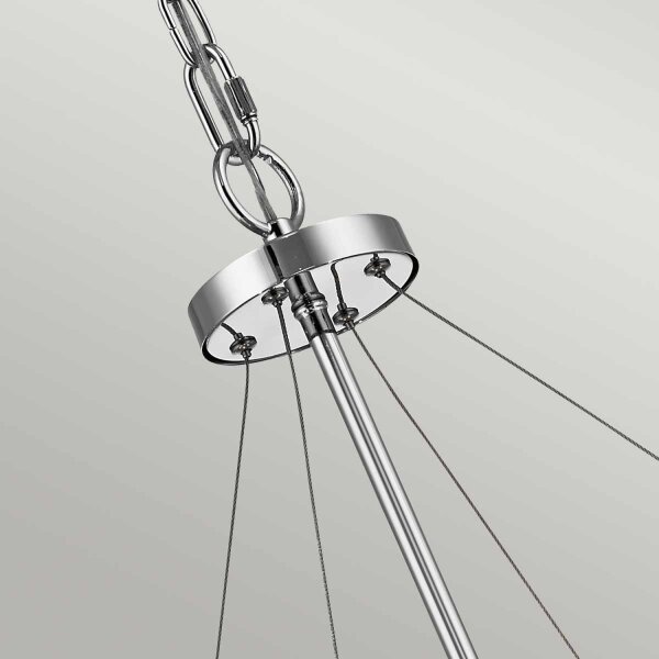 Kristall Hängelampe rund Ø 61 cm H: max. 2,7 m verstellbar