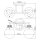 Wandlampe Spiegel B: 37,3 cm IP44 E27 Messing antik