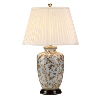 Tischlampe Keramik rund 65cm wohnlich OSENNE