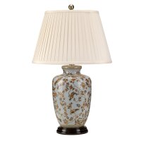 Tischlampe Keramik rund 65cm wohnlich OSENNE