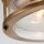 Deckenlampe Badezimmer IP44 D: 30,5 cm rund Glas Metall 2x E27