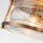 Deckenlampe Badezimmer IP44 D: 30,5 cm rund Glas Metall 2x E27
