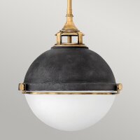 Hängelampe Metall Glas E27 Ø 33,9 cm H: max....