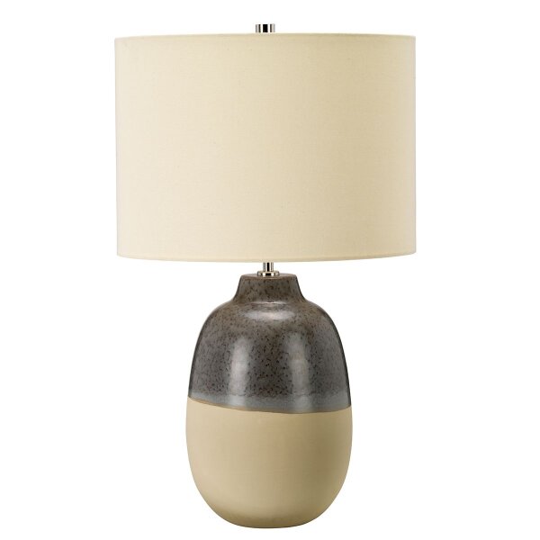 Wohnliche Tischleuchte ELIZIBETH Retro 61cm Keramik