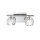 Badezimmerleuchte Kristall LED G9 3000 K 33,4 cm breit klein