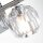 Badezimmerleuchte Kristall LED G9 3000 K 33,4 cm breit klein