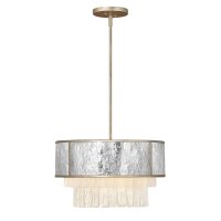 Hängeleuchte Modern Ø 50,8 cm rund Edelstahl...