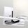 Wandleuchte Bad LED G9 IP44 3000 K Glas Metall B: 58,4 cm