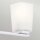 Wandleuchte Bad LED G9 IP44 3000 K Glas Metall B: 58,4 cm
