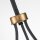 Kronleuchter rund D: 42,2 cm H: max. 117,5 cm Metall 3x E27