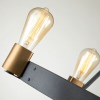 Kronleuchter Metall E27 rund Ø 54,9 cm in Zink...
