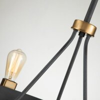 Kronleuchter Metall rund Ø 72,3 cm H: max. 119,8...