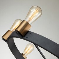 Kronleuchter Metall E27 D: 82,9 cm H: max. 122,5 cm