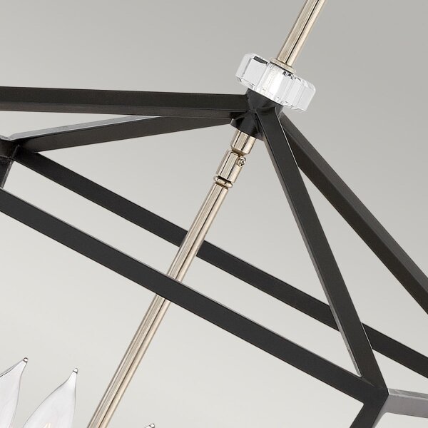 Pendelleuchte Metall E14 40,5 cm breit H: max. 216,9 cm