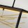 LED Hängeleuchte Schwarz Gold 113 cm lang 3000 K verstellbar