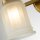 Wandlampe Bad LED G9 IP44 35,7 cm breit Metall Glas Jugendstil