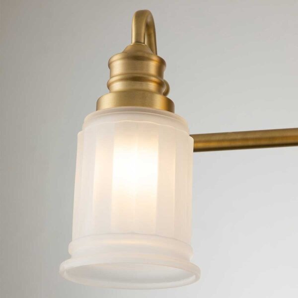 Wandlampe Bad groß 91,3 cm lang mit G9 LED 3000 K