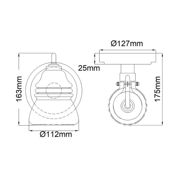 Wandleuchte Bad LED G9 IP44 H: 16,3 cm Chrom poliert