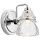 Wandleuchte Bad LED G9 IP44 H: 16,3 cm Chrom poliert