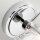Wandleuchte Bad LED G9 IP44 H: 16,3 cm Chrom poliert