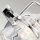 Badezimmerleuchte LED G9 IP44 B: 33,6 cm Metall Glas in Chrom