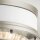 Deckenleuchte Metall Glas D: 30,5 cm rund 2x E27