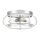 Deckenlampe IP44 Bad rund Ø 40,6 cm 3x E27 Chrom