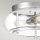 Deckenlampe IP44 Bad rund Ø 40,6 cm 3x E27 Chrom