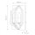 Wandlampe Schwarz Antik H: 30,5 cm 2x E14 Rustikal