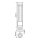 Badleuchte Wand G9 LED IP44 3000 K 40 cm hoch in Messing antik