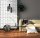 Kleine Tischleuchte Metall Schwarz Gold E27 30 cm Loft